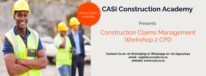 Construction Claims Management Workshop 2 CPD – Made with PosterMyWall